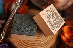 stackable Dominant Industry/Dohwa Stationery Wood Stamp - Conjurer'S Recipes