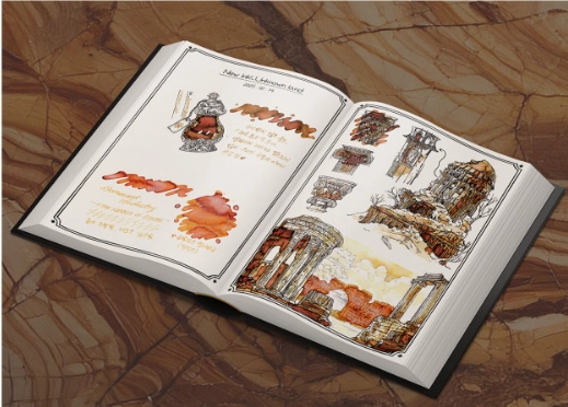 Dominant Industry Ink Archiving Book - A Log Of Elixir tiny