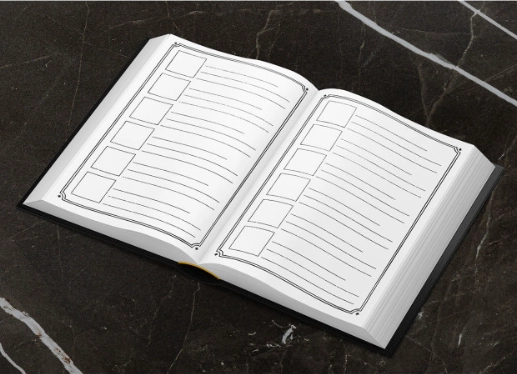 Dominant Industry Ink Archiving Book - A Log Of Elixir vegan ergonomic