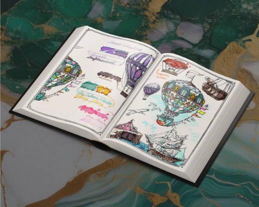 Dominant Industry Ink Archiving Book - A Log Of Elixir modern strong