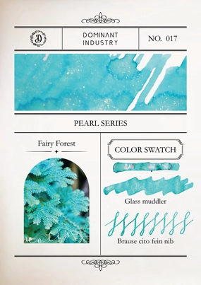 Dominant Industry Pearl Ink 25Ml - Fairy Forest resilient