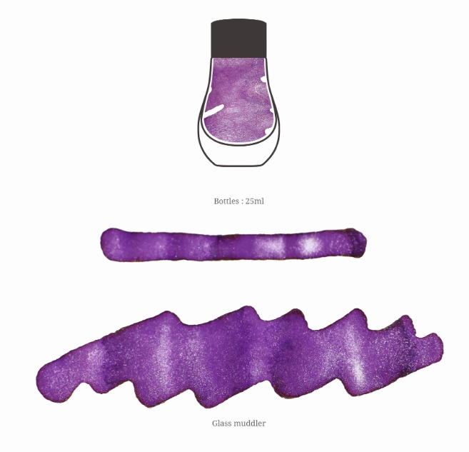Dominant Industry Pearl Ink 25Ml - Lavender square