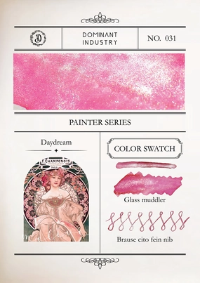 Dominant Industry Pearl Ink 25Ml - Painter Series - Daydream durable short