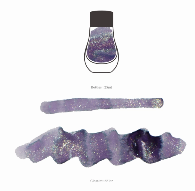 tiny Dominant Industry Pearl Ink 25Ml - Painter Series - Les Nympheas: Matin