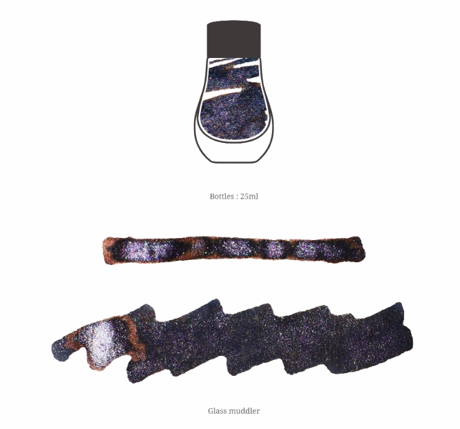 Dominant Industry Pearl Ink 25Ml - Winter Night heatproof