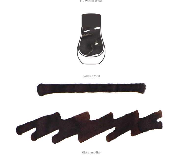 bundle handy Dominant Industry Standard Ink 25Ml - Winter Wood