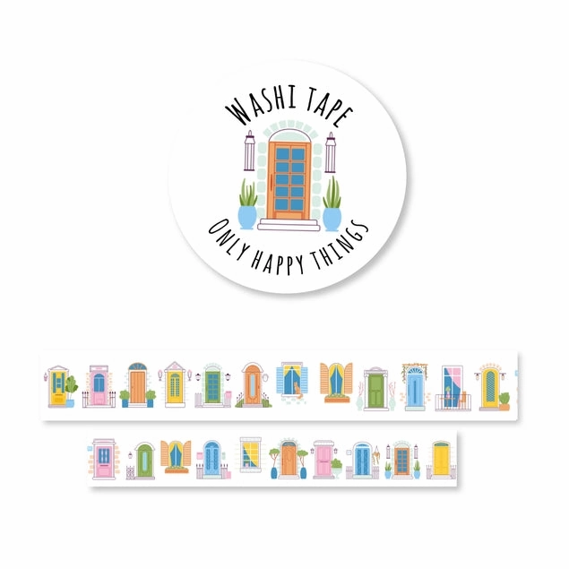 Doorway Dreams Washi Tape neutral quality