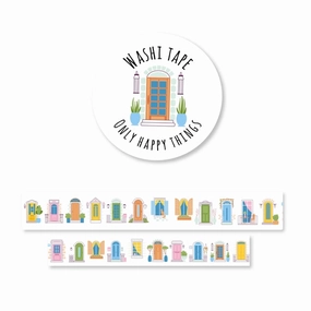 Doorway Dreams Washi Tape neutral quality