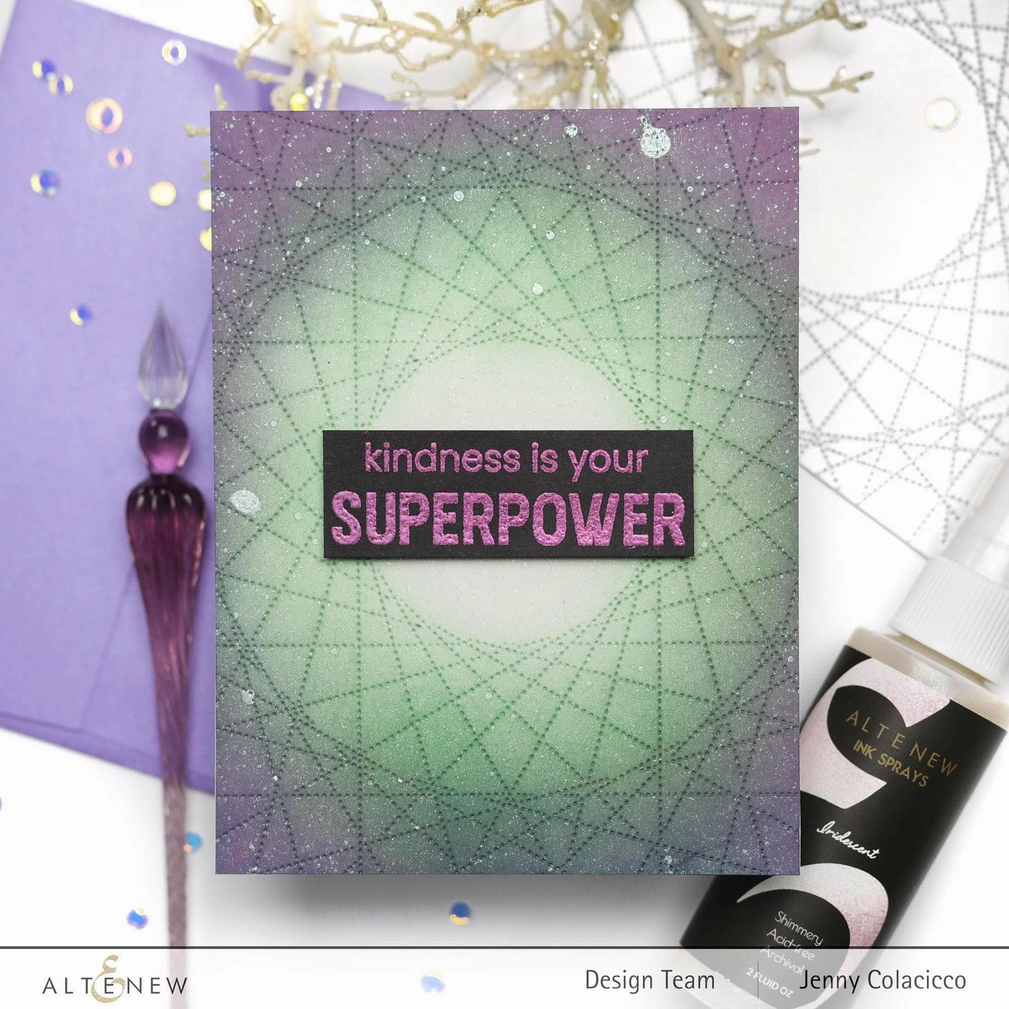 Dotted Geo Cover Die latest sleek