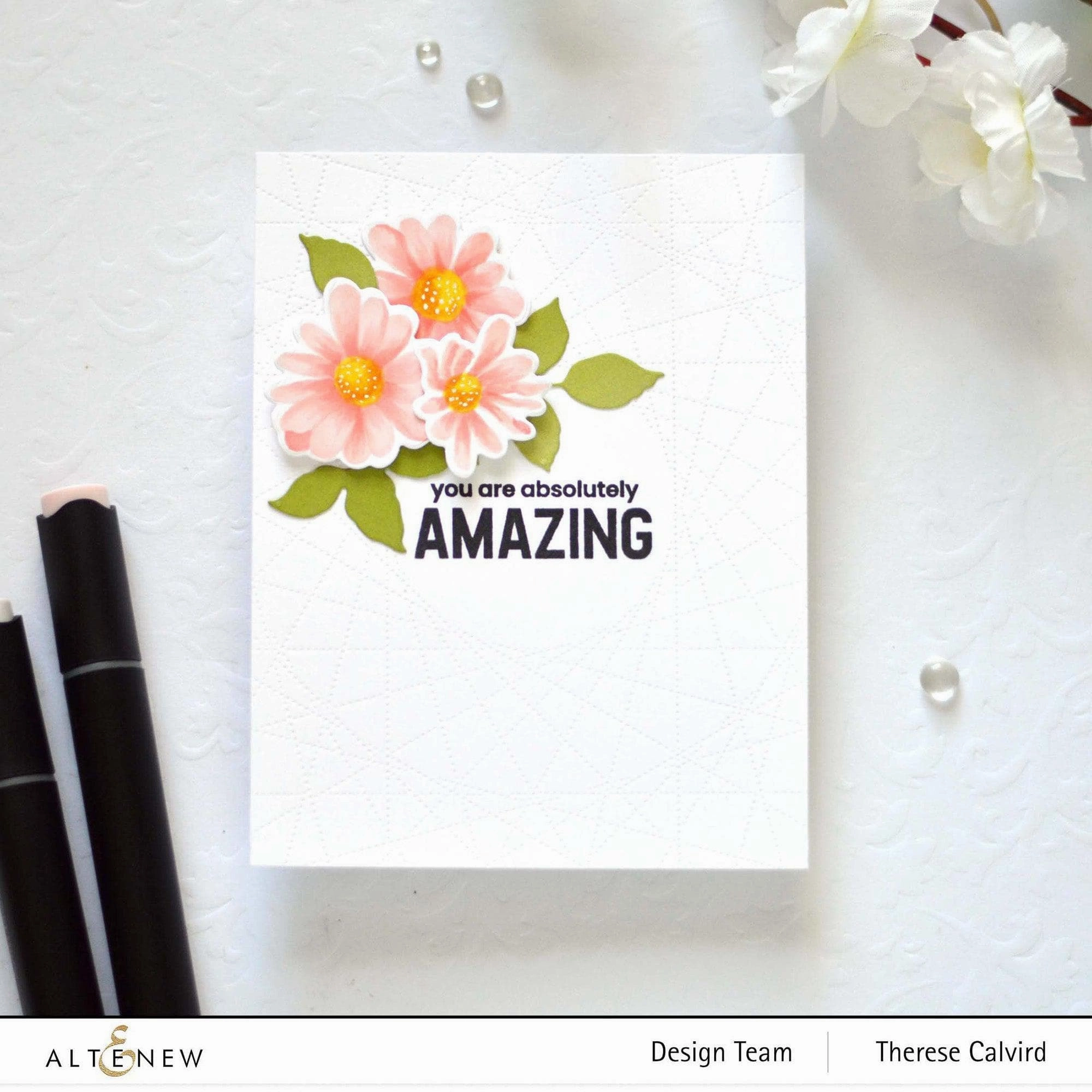 Dotted Geo Cover Die round elegant