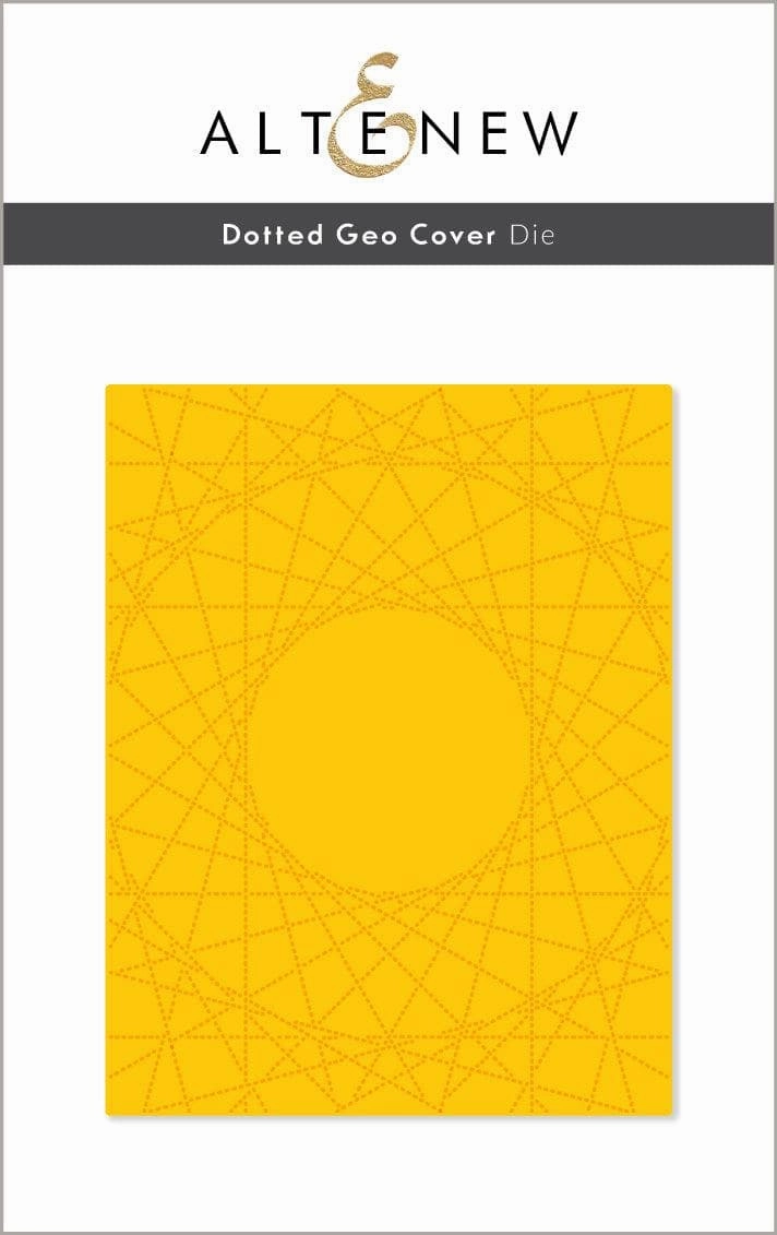 Dotted Geo Cover Die refined
