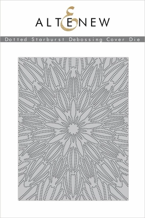 Dotted Starburst Debossing Cover Die retractable rugged