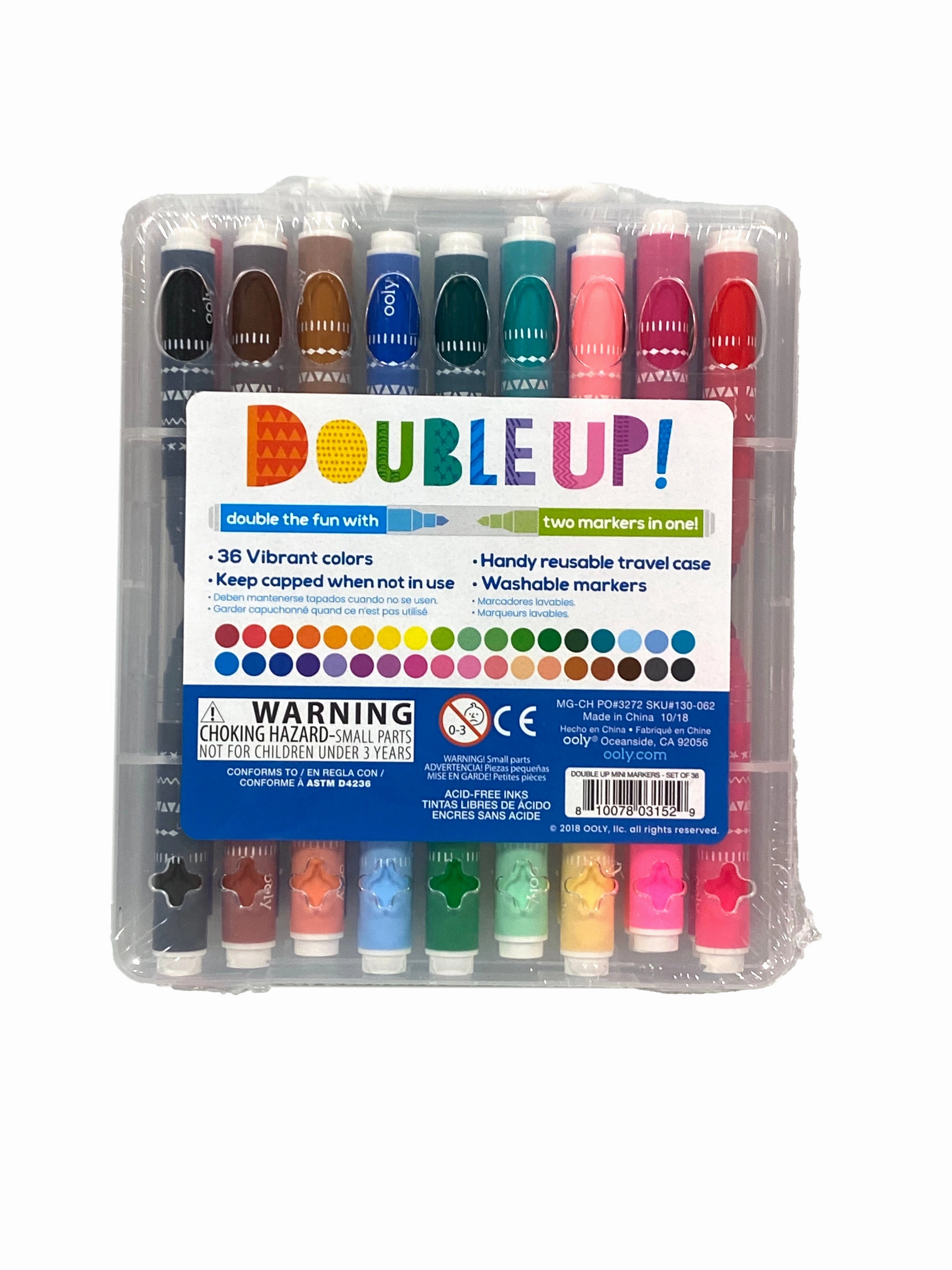 Double-up - 36 Mini Marker Travel Set