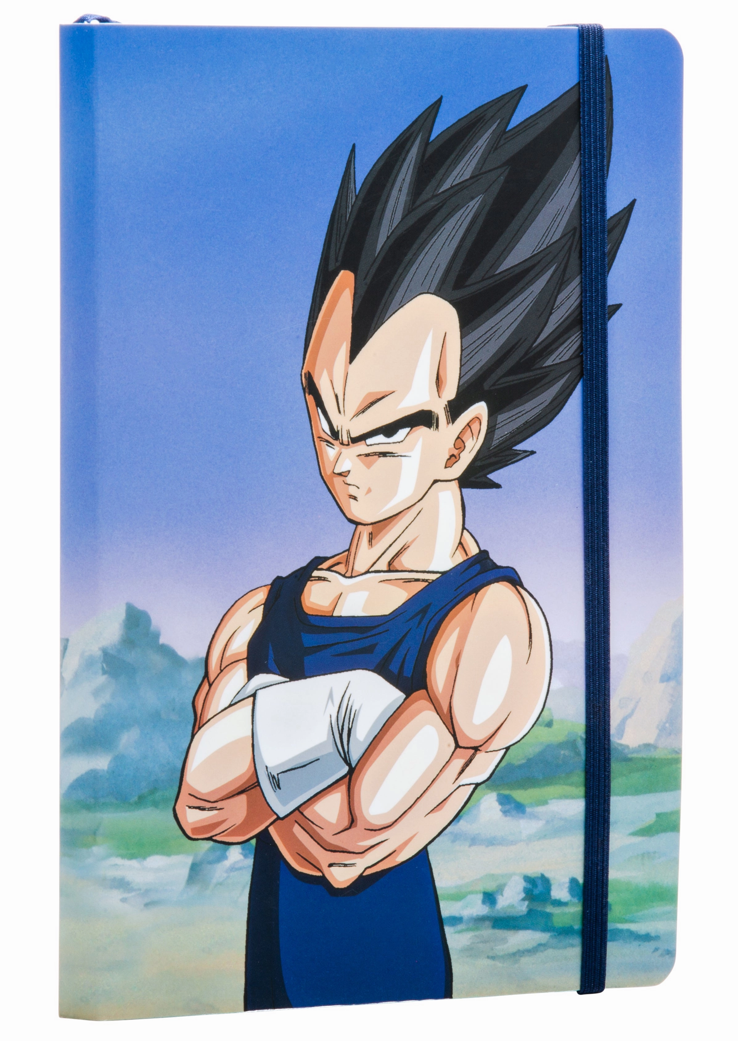 manual sleek Dragon Ball Z: Vegeta Softcover Notebook