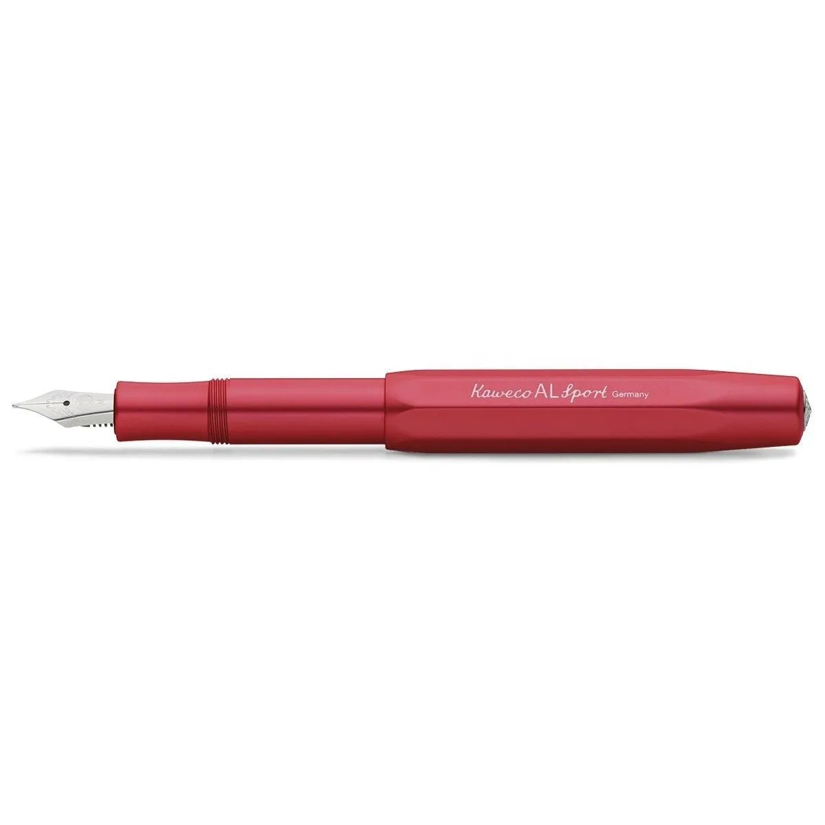 Kaweco Al Sport Red Fountain Pen large quickdry