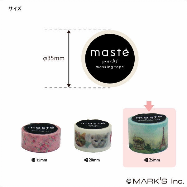 Cat Washi Tape Mast plastic