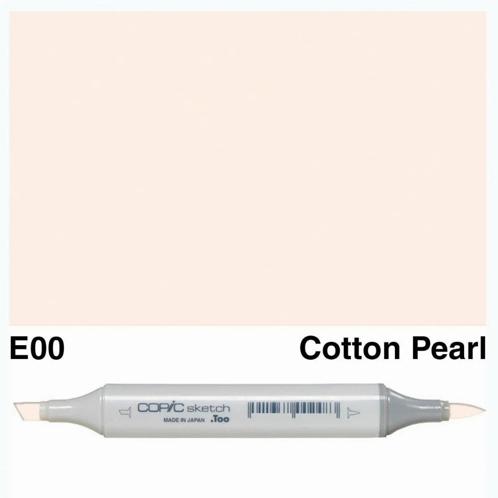 Copic Sketch Marker - E00 Cotton Pearl pastel square