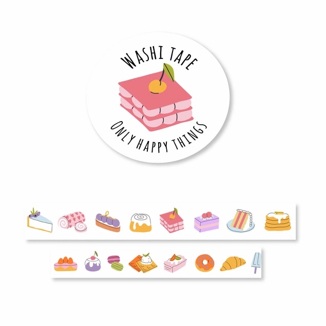 Pastries Washi Tape gift