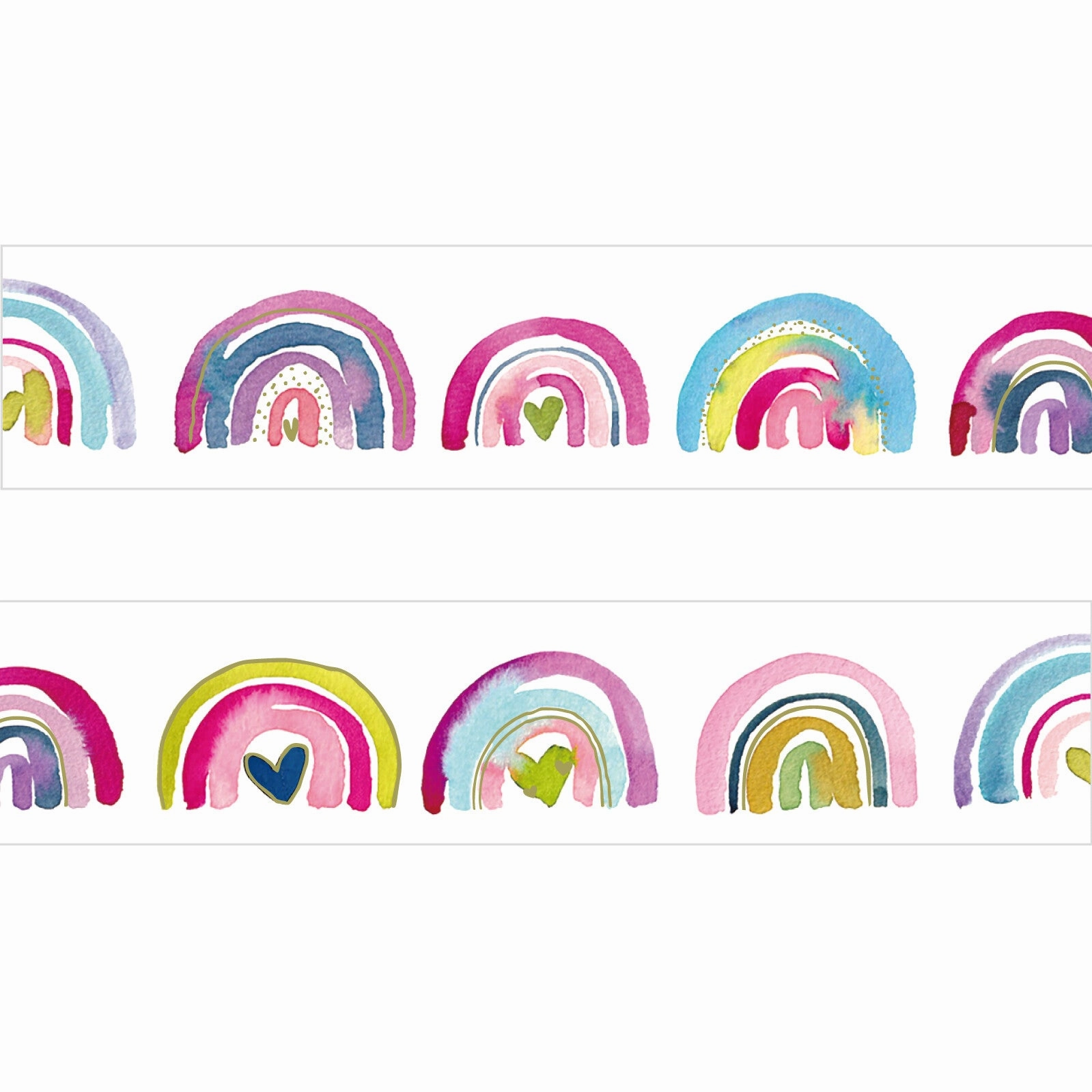 original luxury Rainbow Washi Tape Satohom
