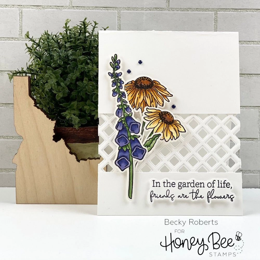 premium Wildflowers - 6X8 Stamp Set
