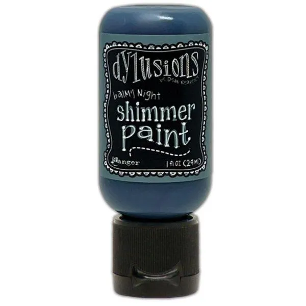 Dylusions Shimmer Paint - Balmy Night new expandable