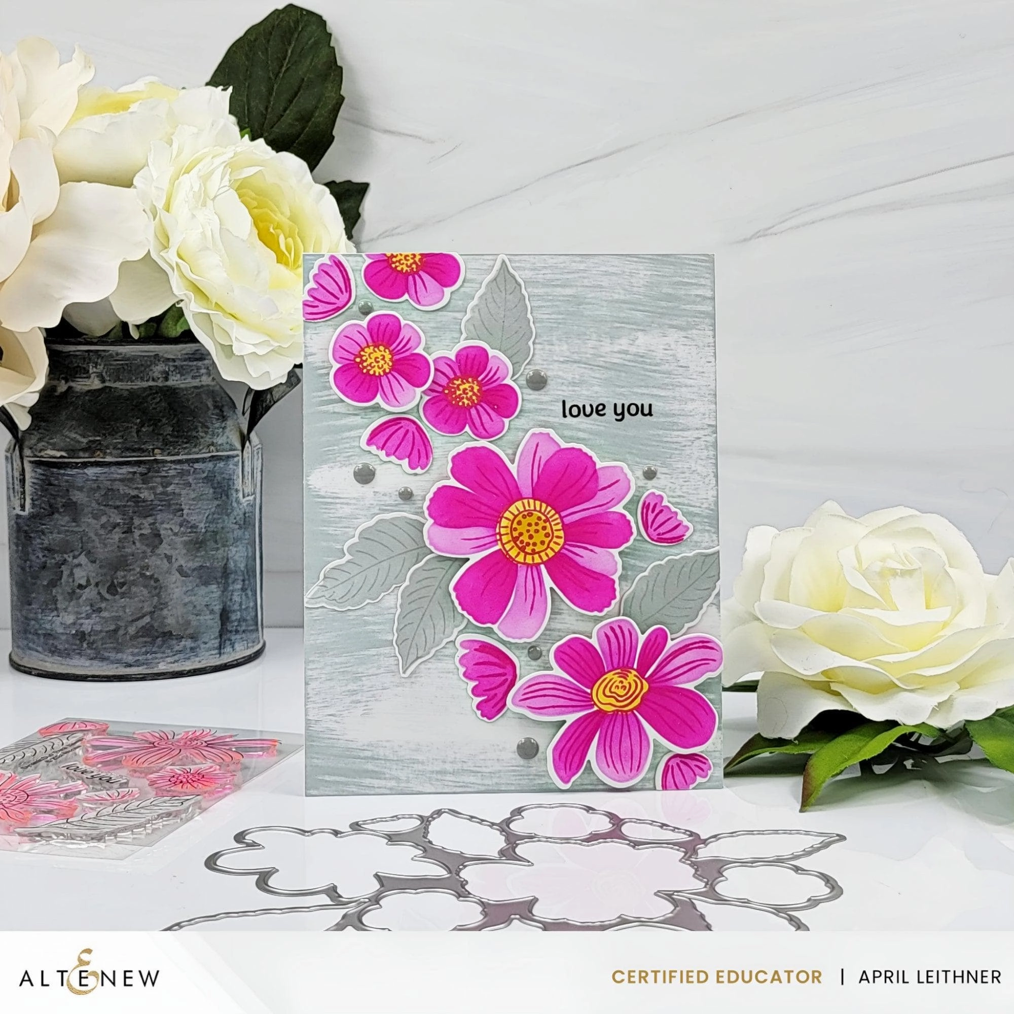 strong Dynamic Duo: Floral Whimsy Add-On Die Set