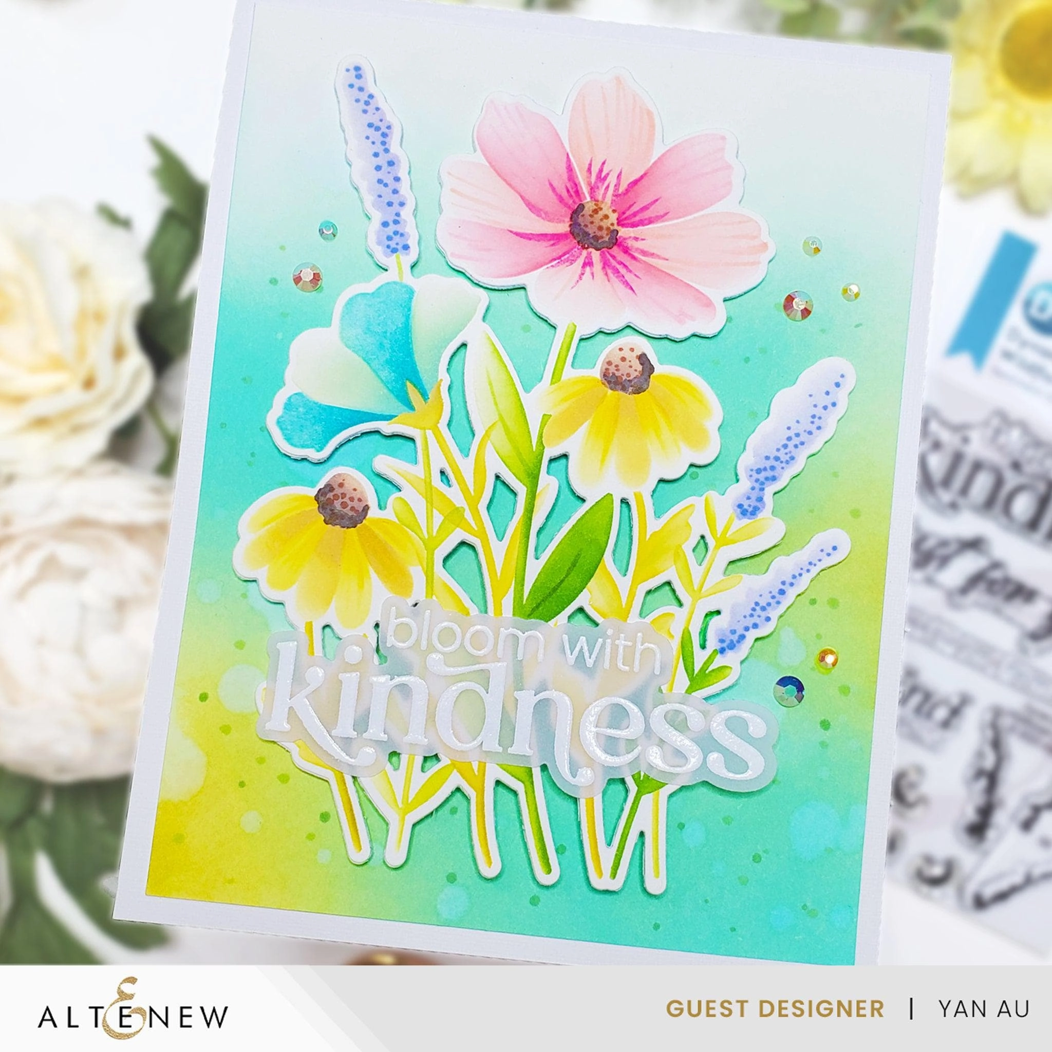 seasonal short Dynamic Duo: Wildflower Bouquet Add-On Die Set