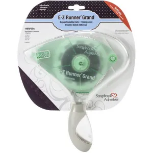 E-Z Runner Grand Repositionable Dots Adhesive By Scrapbook Adhesives - Transparent leather superior
