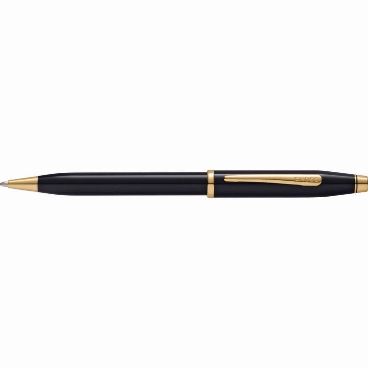 handy Cross Century Ii Black 23Kt Gold Ballpoint Pen