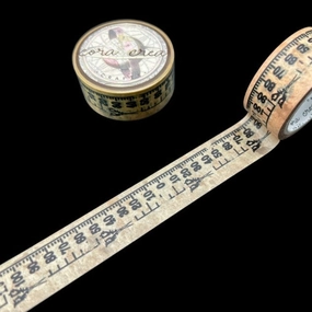 Measuring Tape Washi Tape tiny paper