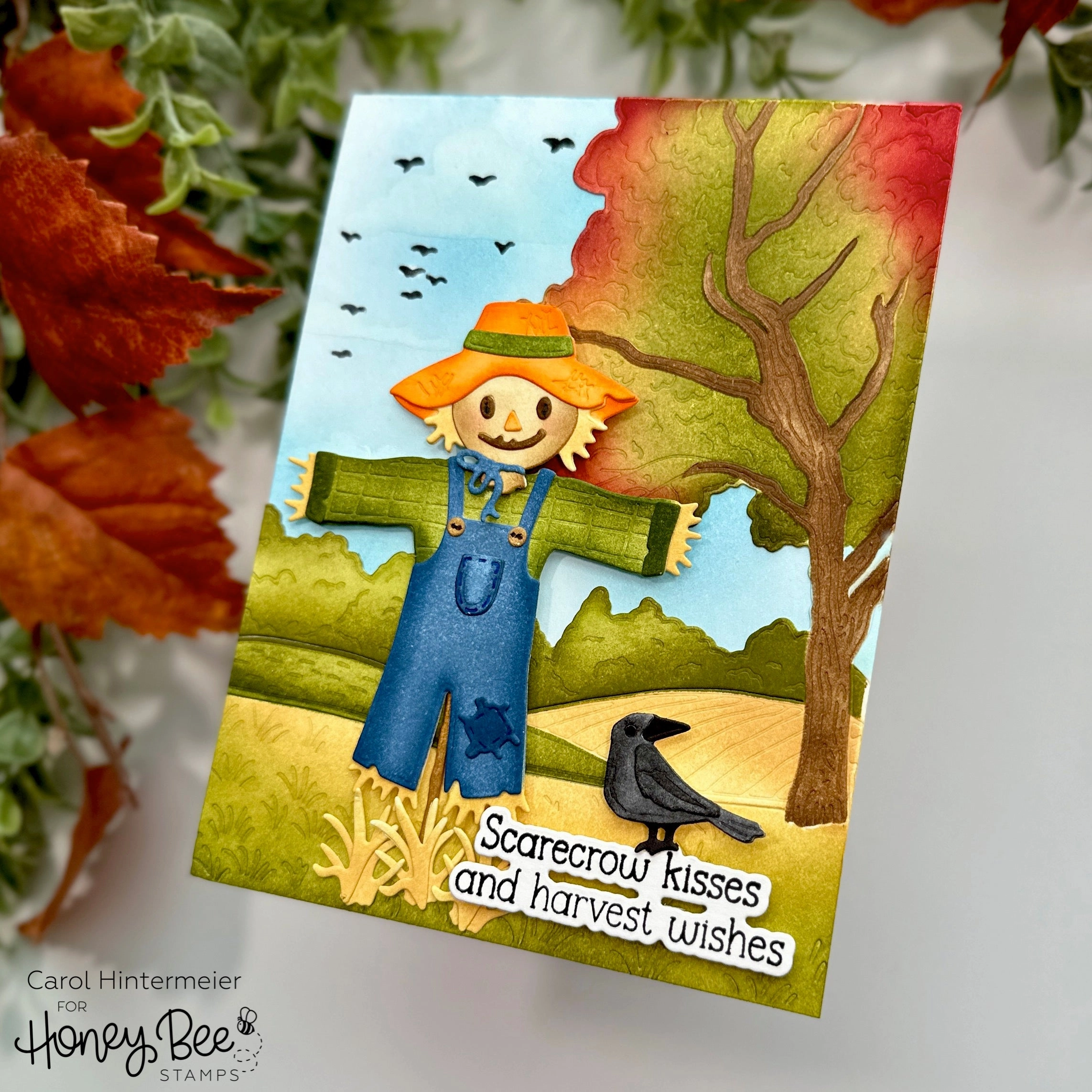 popular Something To Crow About - 3X4 Stamp Set