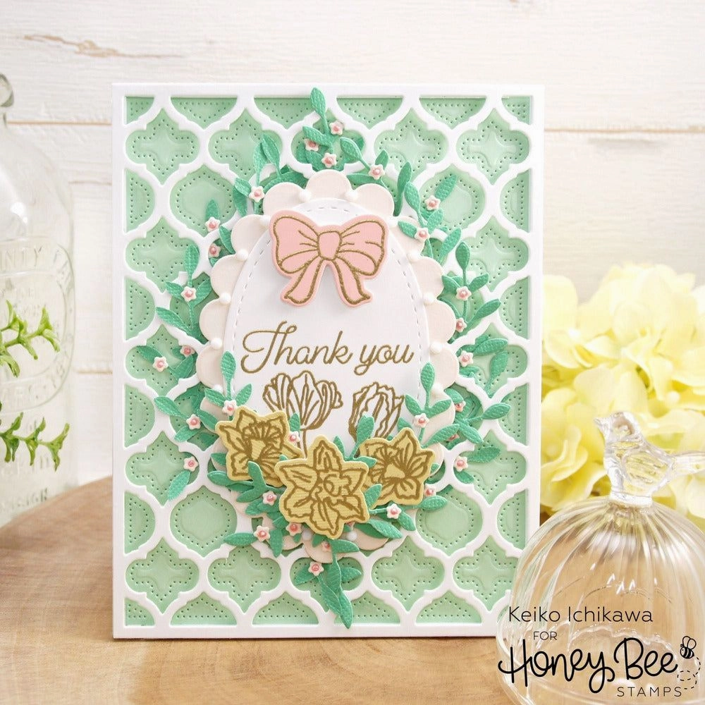 shiny retractable Easter Basket Builder - 6X8 Stamp Set - Retiring