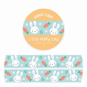 wide sealed Easter Bunny Washi Tape