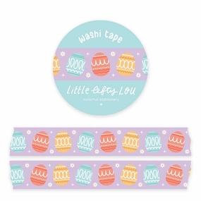 round premium Easter Eggs Washi Tape