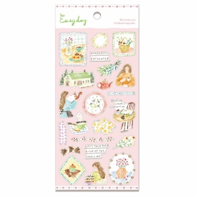 ceramic Easy Day Sticker Sheet - Plants