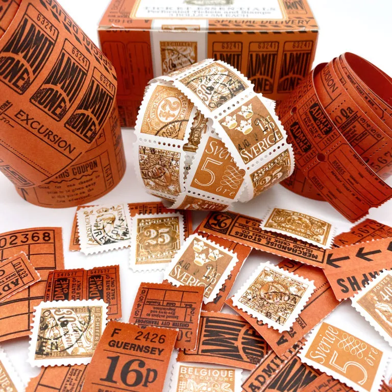 49 And Market Ticket Essentials - Citrus handy vintage