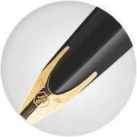 Waterman Carene Black Sea Gold Fountain Pen resin