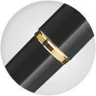 Waterman Carene Black Sea Gold Fountain Pen alloy round