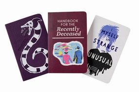 Beetlejuice Pocket Notebook Collection (Set Of 3) ceramic