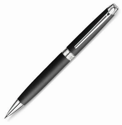 Caran D'Ache Leman Matte Black Silver Mechanical Pencil waterproof