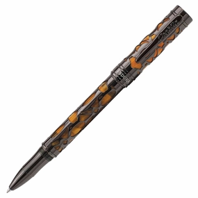 recycled ceramic Conklin Endura Deco Crest Orange Rollerball Pen