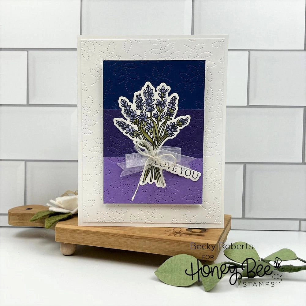 Country Lavender - 6X6 Stamp Set gift