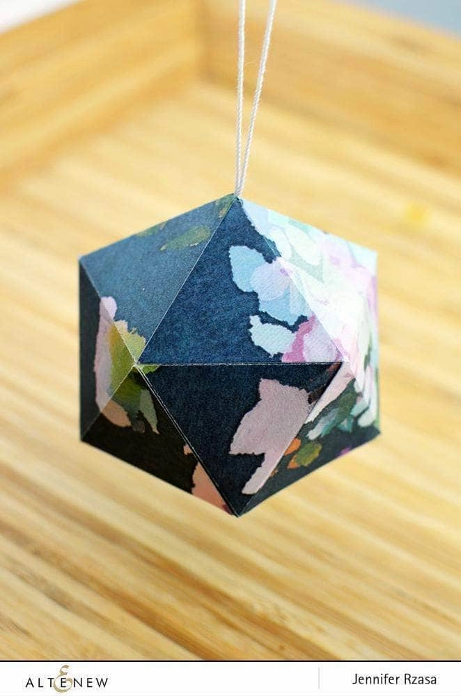 elegant Faceted 3D Bowl Die