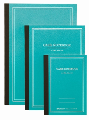 Profolio Oasis Notebook-  5.8 By 8.3  Inches (A5) lightweight bright