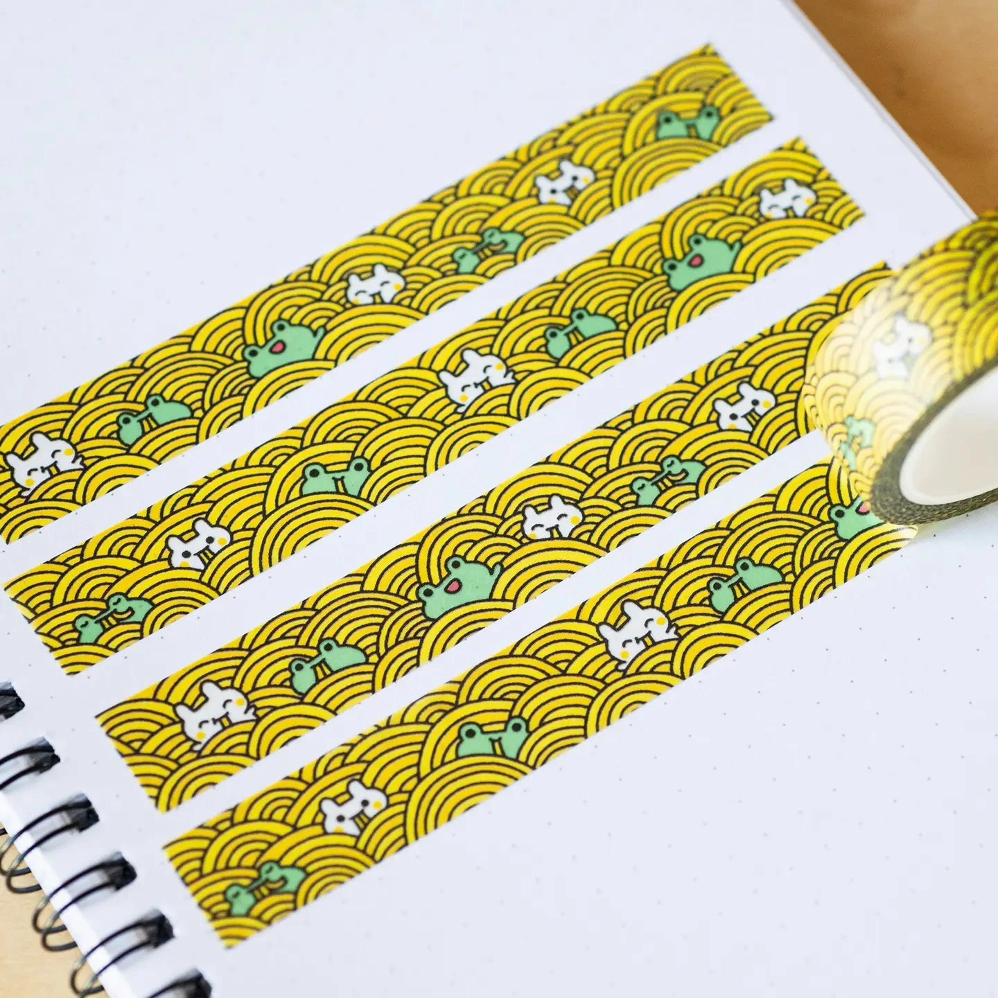 Ramen Time Washi Tape adjustable