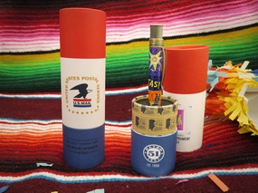 Retro 1951 Tornado U.S. Postal Service Pinatas Rollerball Pen set