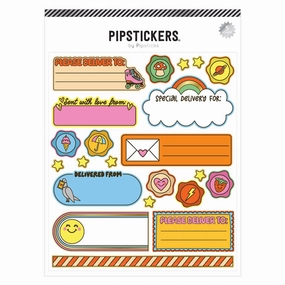 Special Delivery Labels (5Ct) Stickers elegant springloaded
