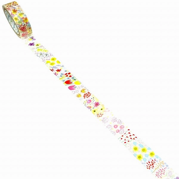 affordable Spring Flower Garden Washi Tape