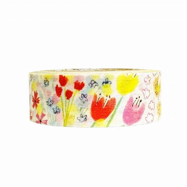 Spring Flower Garden Washi Tape elegant