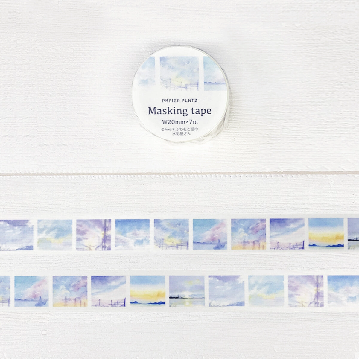 View From Window Washi Tape Awa vintage